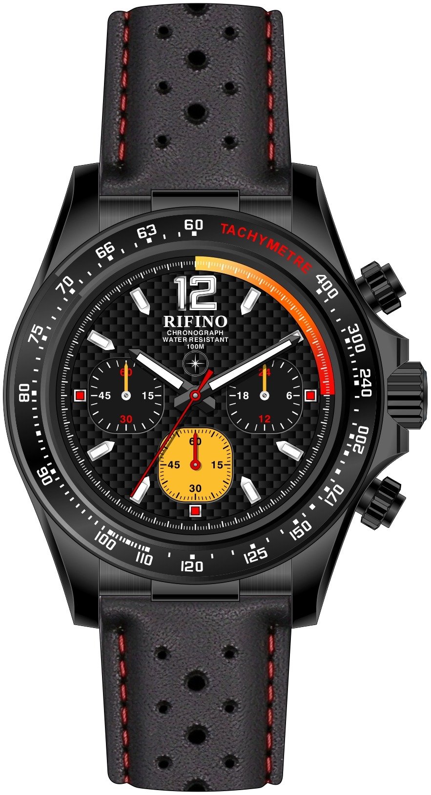 Misano leather strap